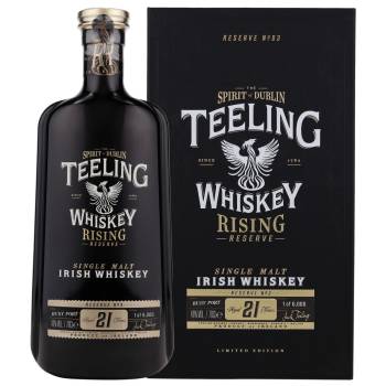 Teeling 21 Jahre Rising Reserve No. 3 Irish Whiskey 46% Vol. 700ml Teeling 21 Jahre Rising Reserve No. 3 Irish Whiskey 46% Vol. 700ml