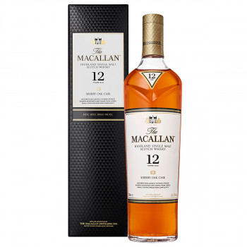 The Macallan Sherry Cask Single Malt Scotch Whisky 12 Jahre 40% Vol. 700ml inkl. Geschenkverpackung
