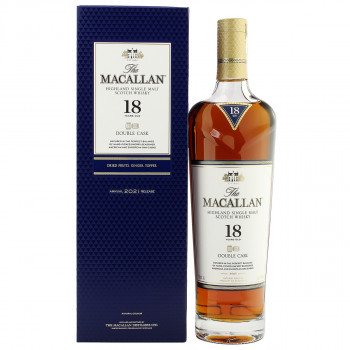 The Macallan Double Cask Single Malt Scotch Whisky 18 Jahre 43% Vol. 700ml inkl. Geschenkverpackung
