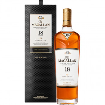 The Macallan Sherry Cask Single Malt Scotch Whisky 18 Jahre 43% Vol. 700ml