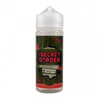Strawberry & Wild Mint 100ml Shortfill Liquid by The Secret Garden