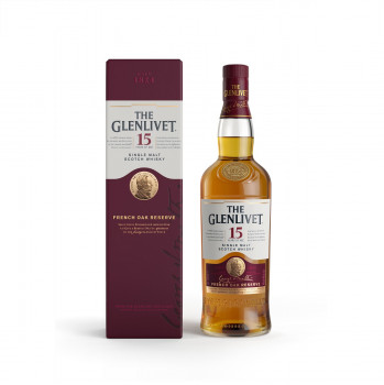 The Glenlivet 15 Jahre Single Malt Scotch Whisky – French Oak Reserve 40% Vol. 700ml