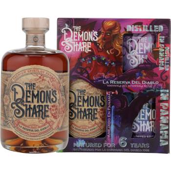 The Demon’s Share Rum 6 Jahre Geschenkset – Halloween Edition 40% Vol. 700ml