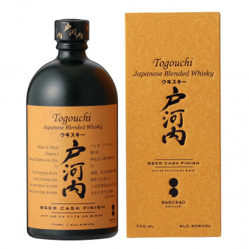Togouchi Beer Cask Finish Japanese Blended Whisky 40% Vol. 700ml