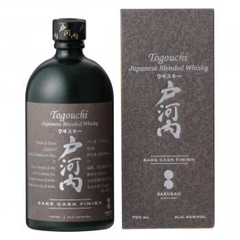 Togouchi Sake Cask Finish Japanese Blended Whisky 40% Vol. 700ml