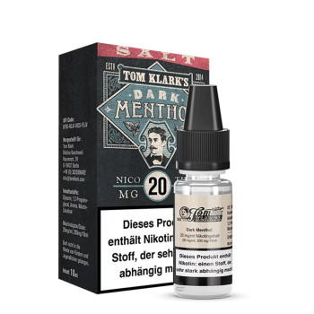 Tom Klark's Dark Menthol NicSalt Liquid