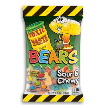 Toxic Waste Bears Sour & Chewy 142g