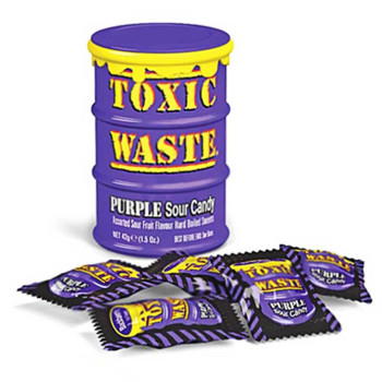 Toxic Waste Purple Sour Candy 42g