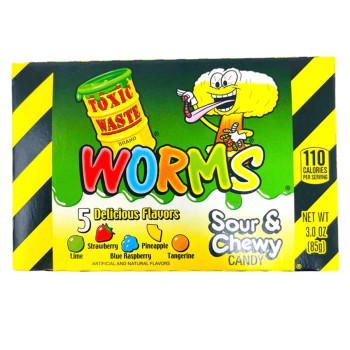 Toxic Waste Theatre Box Worms 85g