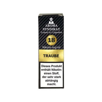 Traube 10ml 18mg NicSalt Liquid by Aroma Syndikat