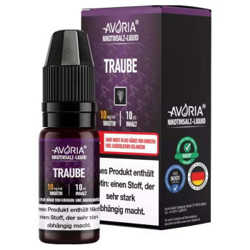 Traube NicSalt Liquid by Avoria