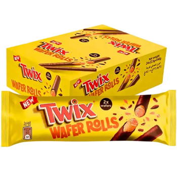 Twix Wafer Rolls 12x 22,5g