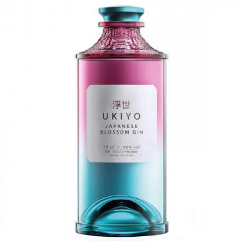 Ukiyo Japanese Blossom Gin 40% 700ml