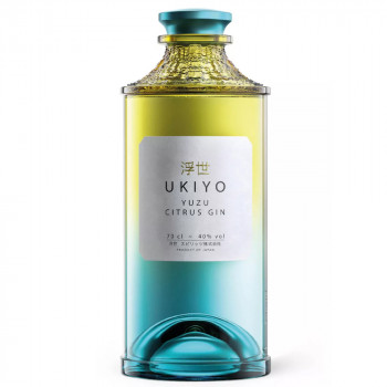 Ukiyo Japanese Yuzu Gin 40% 700ml