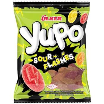 Ülker Yupo Sour Flashes Fruchtgummis 65g
