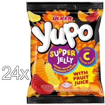 Ülker Yupo Supper Jelly Vitamin C Fruchtgummis 24x 64g