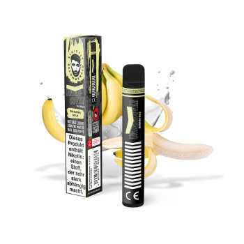 Undercover Vapes E-Zigarette 600 Züge 400mAh Banana Milk