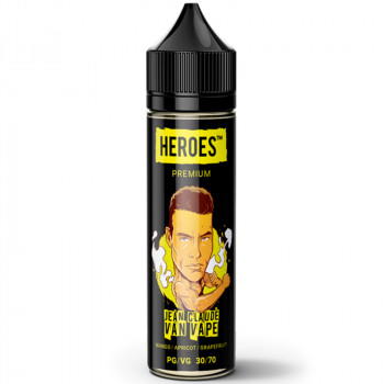 Jean Claude van Vape Heroes Serie (50ml) Plus e Liquid by ProVape Liquids Jean Claude van Vape Heroes Serie (50ml) Plus e Liquid by ProVape Liquids