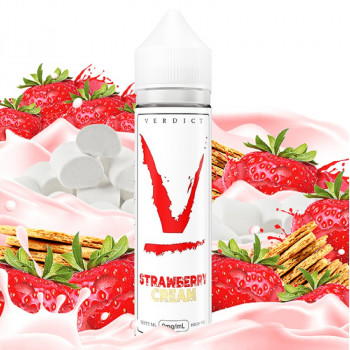 Strawberry Cream (50ml) Plus e Liquid by Verdict Vapors