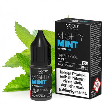 Mighty Mint Saltnic 20mg 10ml NicSalt Liquid by VGOD