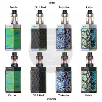 Voopoo TOO 80W/180W TC Kit inkl. UForce Tank Black-Ditch Dark