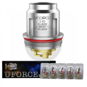 Voopoo UFORCE Coils 5er Pack 0,4Ohm