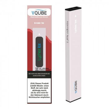 VQUBE E-Zigarette 18mg 350 Züge 300mAh Hybrid NicSalt Lychee Ice VQUBE E-Zigarette 18mg 350 Züge 300mAh Hybrid NicSalt Lychee Ice