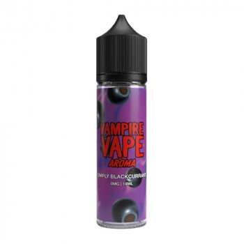 Simply Blackcurrant 14ml Longfill Aroma by Vampire Vape