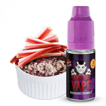 Rhubarb Crumble 10ml Liquid by Vampire Vape 0mg / 10ml