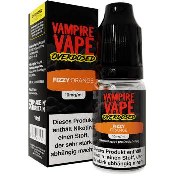 Vampire Vape Overdosed Fizzy Orange NicSalt Liquid