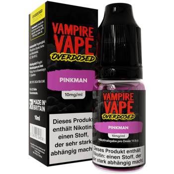 Vampire Vape Overdosed Pinkman NicSalt Liquid 10ml / 20mg
