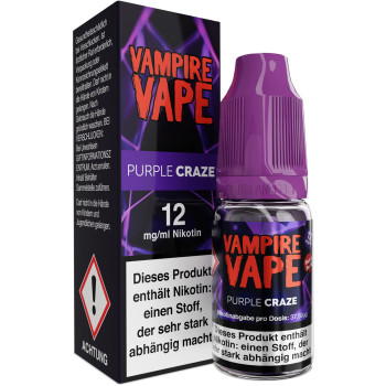 Vampire Vape Purple Craze Liquid 12mg / 10ml