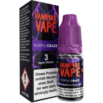 Vampire Vape Purple Craze Liquid 10ml / 3mg