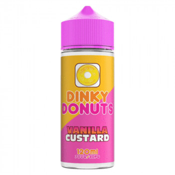 Vanilla Custard 100ml Shortfill Liquid by Dinky Donuts