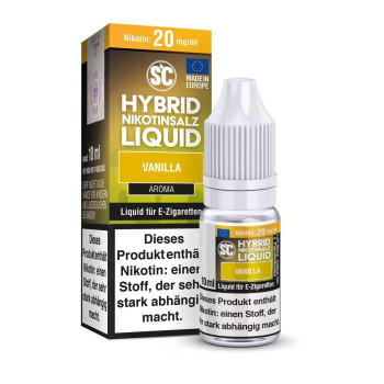 Vanilla Hybrid NicSalt Liquid by SC 10ml / 10mg