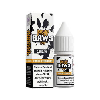 Vanilla Tobacco – BRHD Raws Hybrid NicSalt Liquid by Barehead 10ml / 10mg