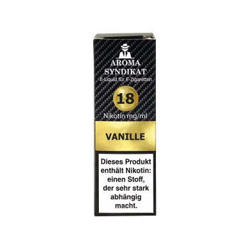 Vanille 10ml 18mg NicSalt Liquid by Aroma Syndikat