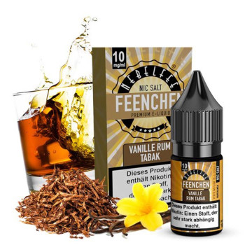 Vanille Rum Tabak Feenchen NicSalt Liquid by Nebelfee