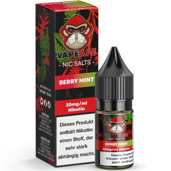 VapeApe Berry Mint NicSalt Liquid