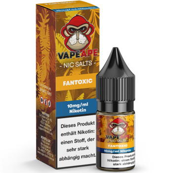 VapeApe Fantoxic NicSalt Liquid 10ml / 10mg