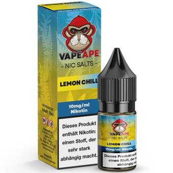 VapeApe Lemon Chill NicSalt Liquid