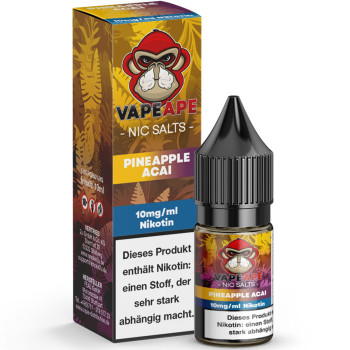 VapeApe Pineapple Acai NicSalt Liquid 10ml / 10mg