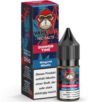 VapeApe Summertime NicSalt Liquid 10ml / 10mg