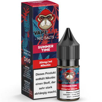 VapeApe Summertime NicSalt Liquid 10ml / 20mg