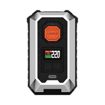 Vaporesso Armour Max 220W Box Mod Akkuträger Silber