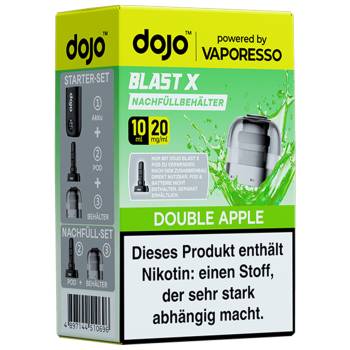 Vaporesso DOJO Blast X – Double Apple – Prefilled Pod Tank