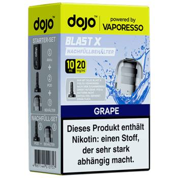 Vaporesso DOJO Blast X – Grape – Prefilled Pod Tank