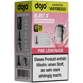 Vaporesso DOJO Blast X – Pink Lemonade – Prefilled Pod Tank