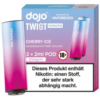 Vaporesso DOJO Twist – Cherry Ice – Prefilled Pod 2er Pack