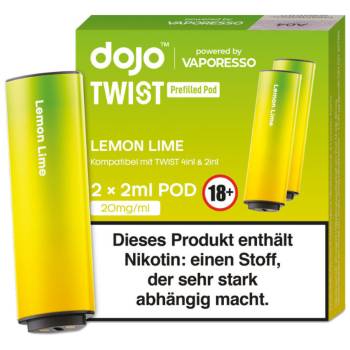 Vaporesso DOJO Twist – Lemon Lime – Prefilled Pod 2er Pack